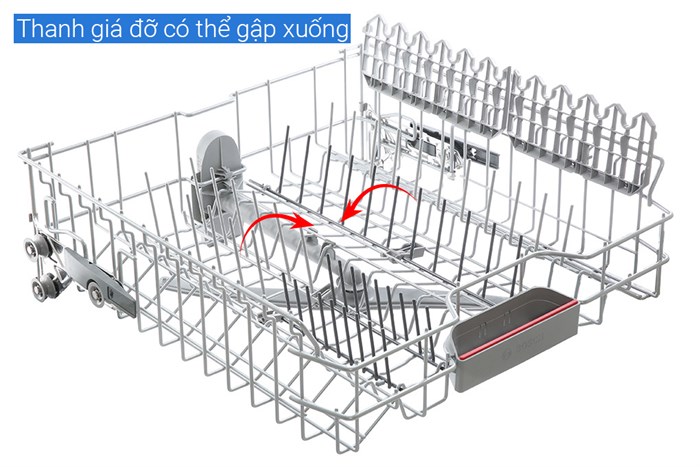 Máy rửa chén độc lập Bosch SMS46GI01P TGB Màu Xám