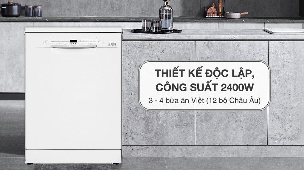 Máy rửa bát độc lập Bosch SMS2ITW04E TGB