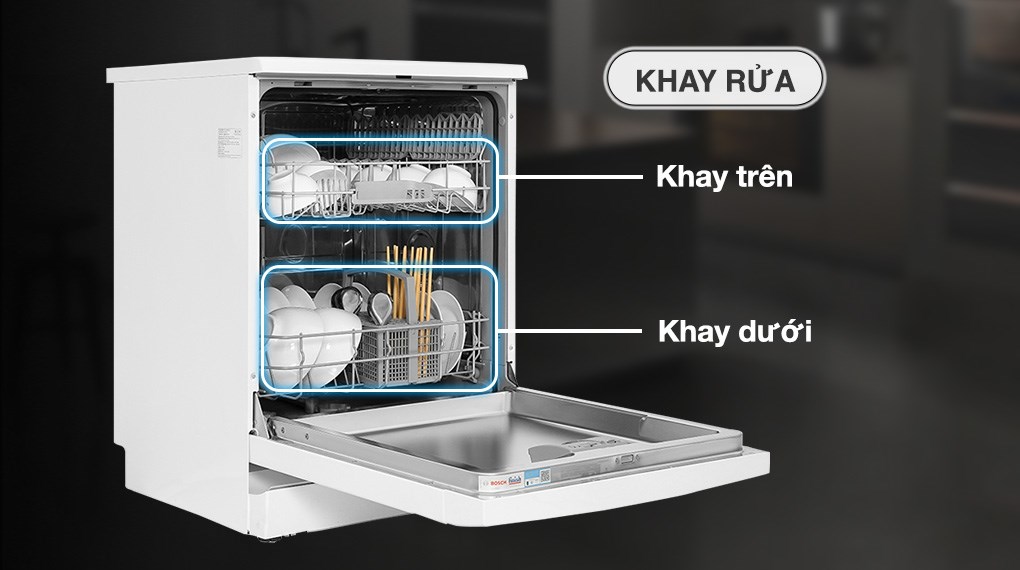Máy rửa bát độc lập Bosch SMS2ITW04E TGB