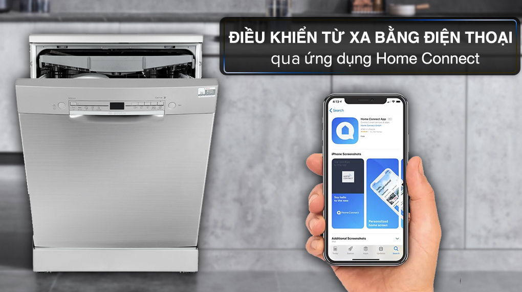 Máy rửa bát độc lập Bosch SMS2IVI61E