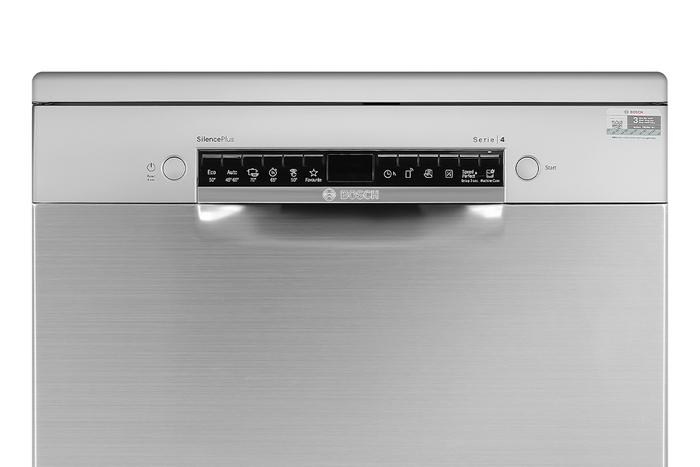 Máy rửa chén độc lập Bosch SMS4ECI14E Màu Bạc