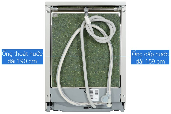 Máy rửa chén độc lập Bosch SMS4ECI14E Màu Bạc