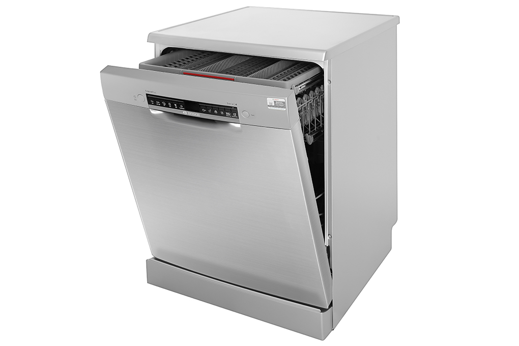 Máy rửa chén độc lập Bosch SMS4ECI14E Màu Bạc