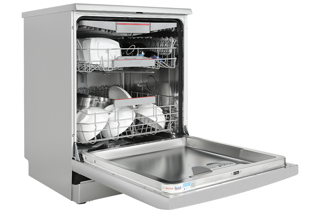 Máy rửa chén độc lập Bosch SMS4ECI14E Màu Bạc