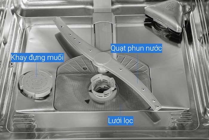 Máy rửa bát độc lập Bosch SMS6ZCI49E Màu Bạc