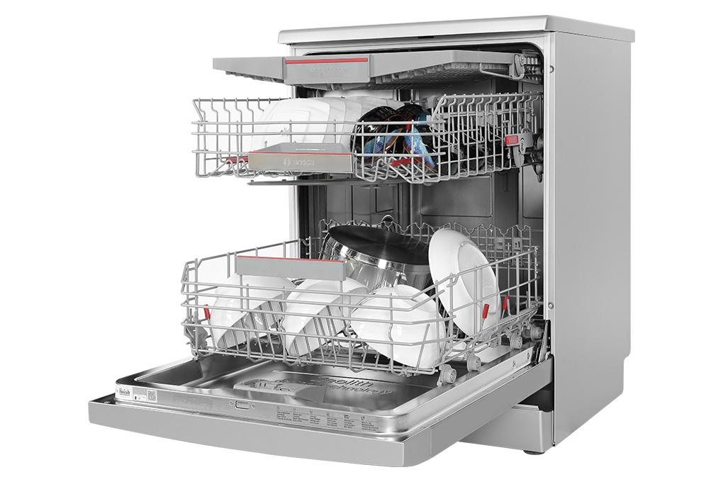 Máy rửa bát độc lập Bosch SMS6ZCI49E Màu Bạc