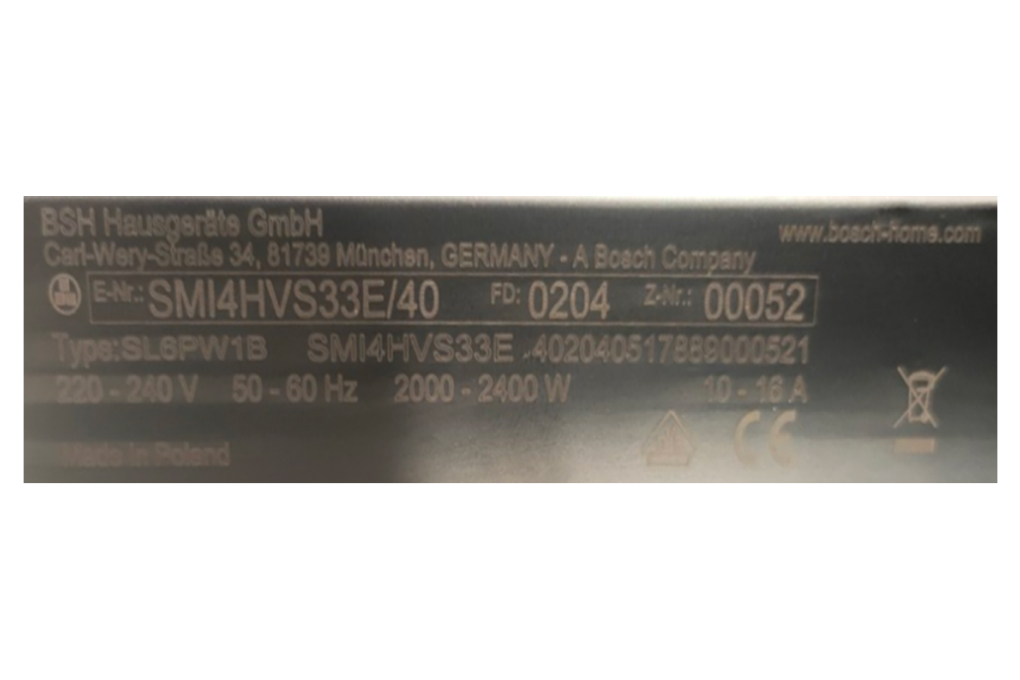 Máy rửa chén bán âm Bosch SMI4HVS33E