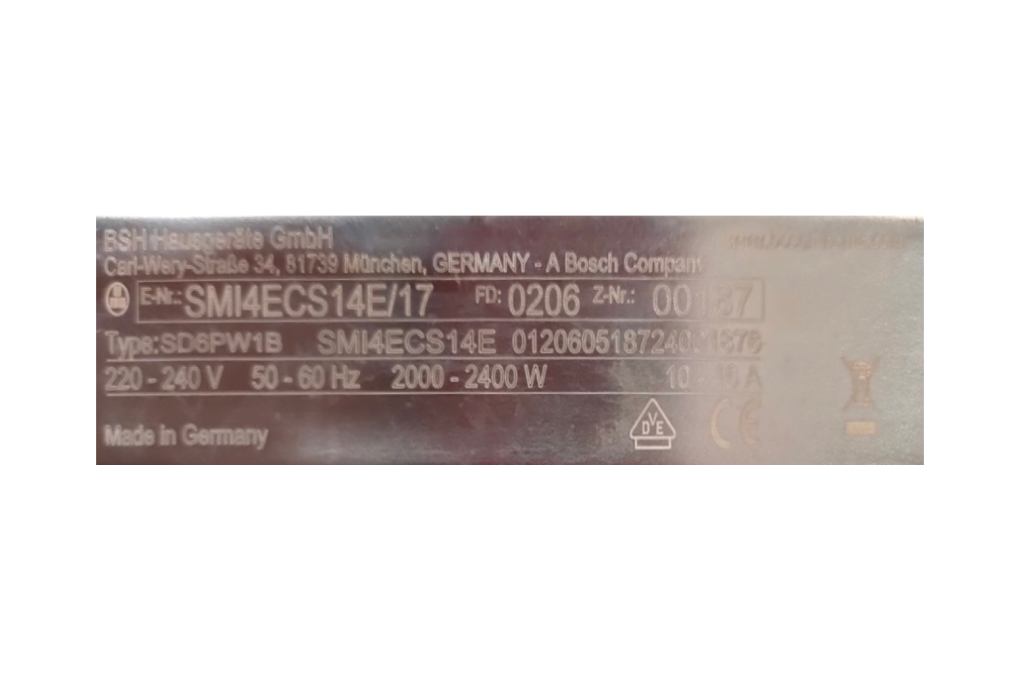 Máy rửa chén bán âm Bosch SMI4ECS14E