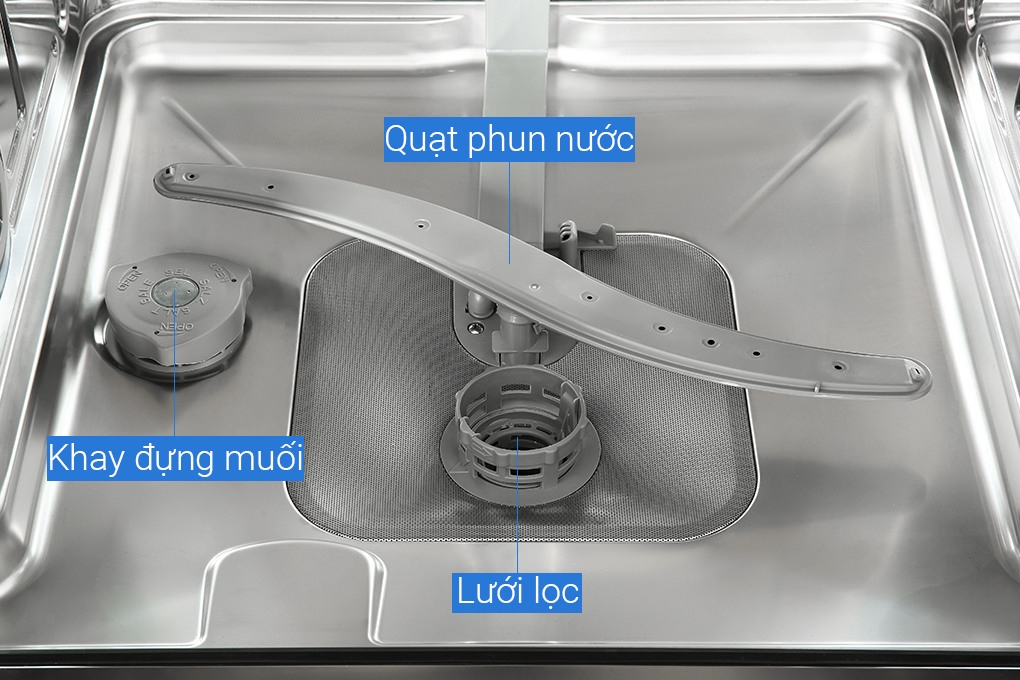 Máy rửa chén độc lập Galanz W60C3A401MQ1 Màu Bạc Inox