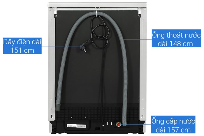 Máy rửa chén độc lập Galanz W60C3A401MQ1 Màu Bạc Inox