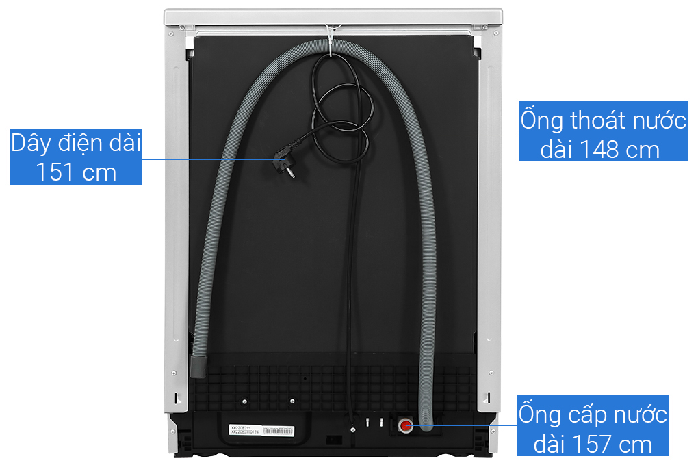 Máy rửa chén độc lập Galanz W60C3A401LQ2 Màu Bạc Inox