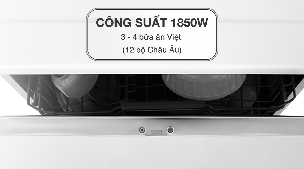 Công suất Máy rửa chén độc lập Galanz GR12462T