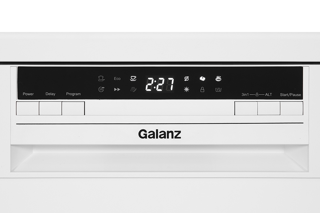 Máy rửa chén độc lập Galanz GR12462T Màu Trắng