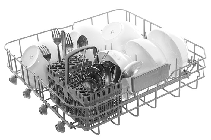 Máy rửa chén độc lập Nagakawa NK13D02M Màu Đen