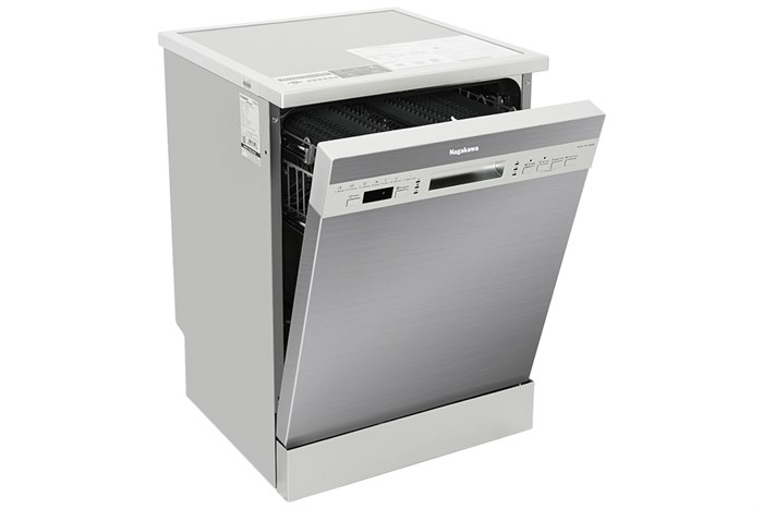 Máy rửa chén độc lập Nagakawa NK15D03M Màu Bạc