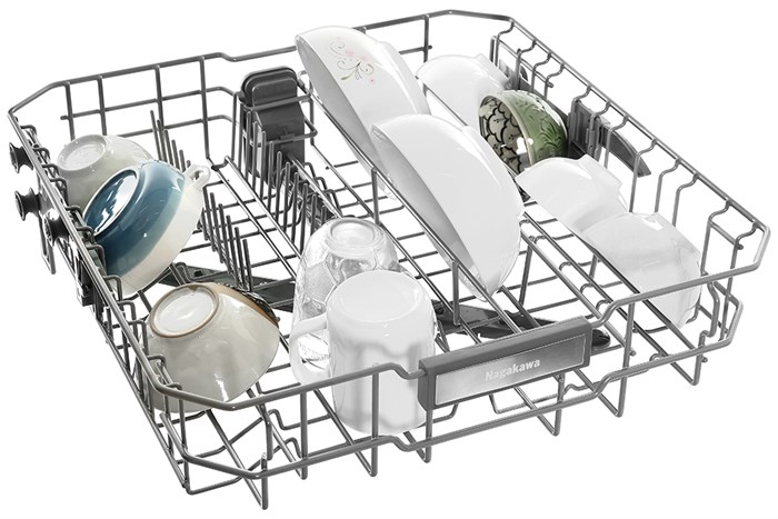 Máy rửa chén độc lập Nagakawa NK15D03M Màu Bạc