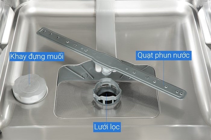 Máy rửa chén độc lập Nagakawa NK15D03M Màu Bạc