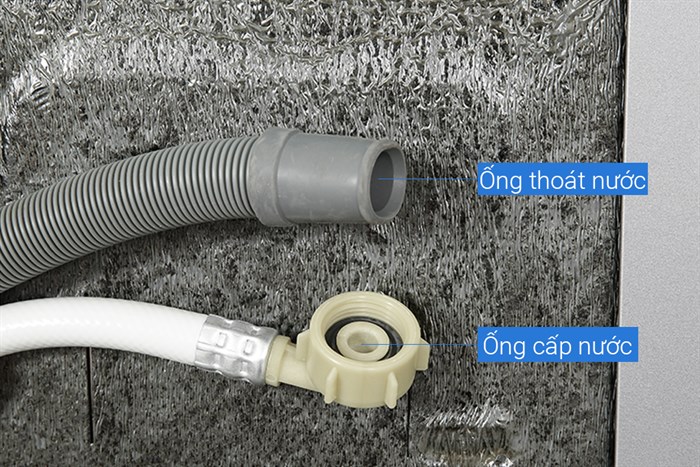 Máy rửa chén độc lập Nagakawa NK15D03M Màu Bạc