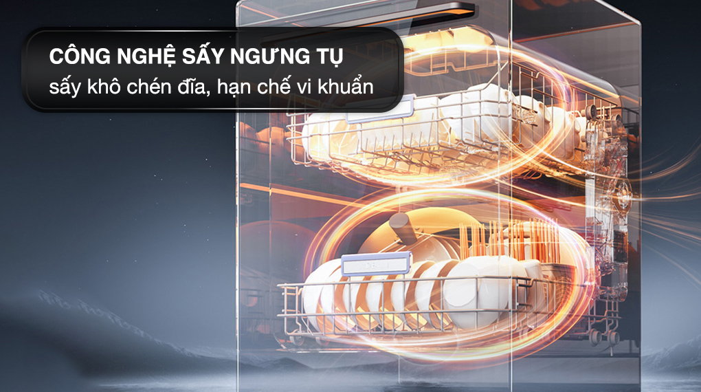 Máy rửa chén độc lập Nagakawa NAG3601M15 - Công nghệ sấy