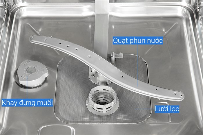 Máy rửa chén độc lập Nagakawa NAG3601M15 Màu Bạc