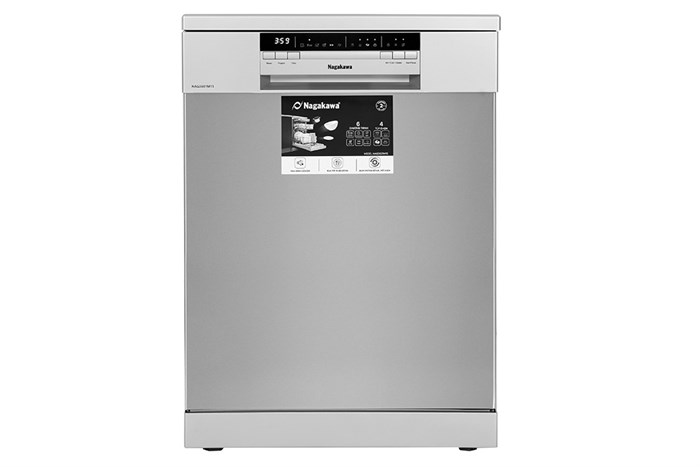 Máy rửa chén độc lập Nagakawa NAG3601M15 Màu Bạc