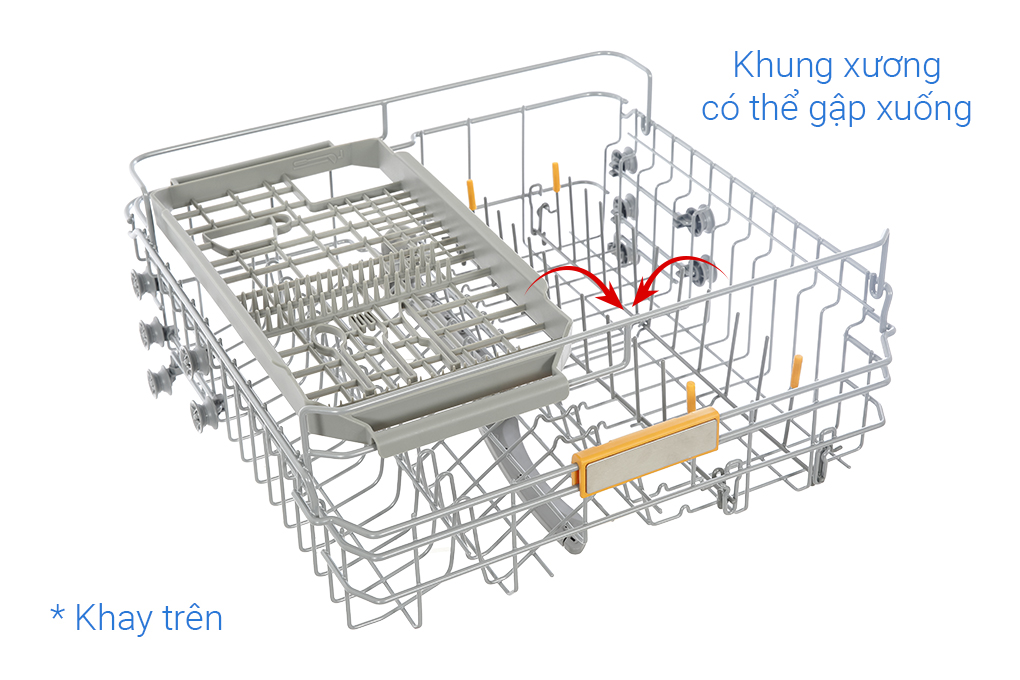 Máy rửa chén độc lập Comfee CDWEF1401HB-W-VN Màu Đen