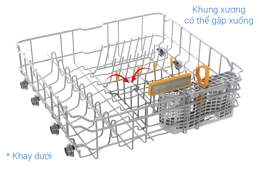 Máy rửa chén độc lập Comfee CDWEF1401HB-W-VN Màu Đen