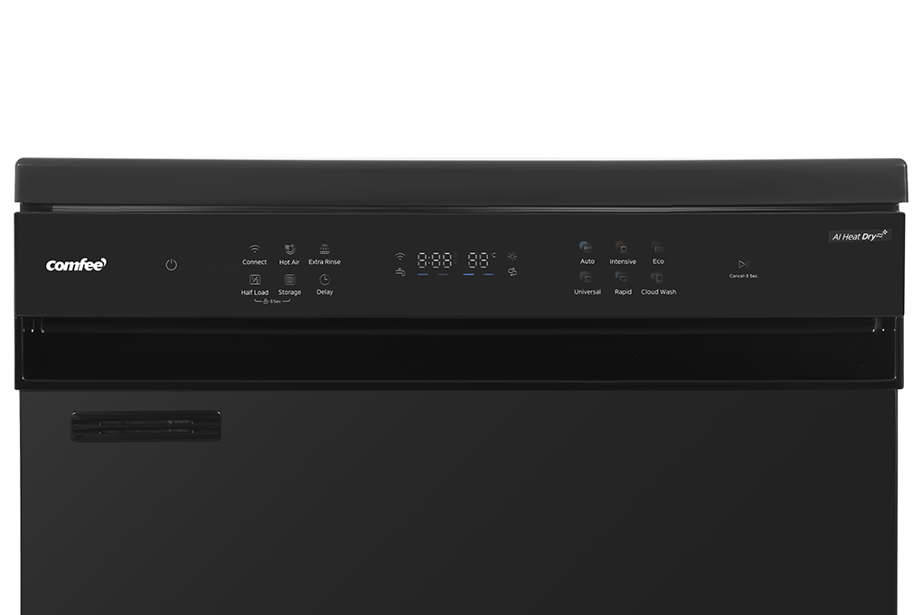 Máy rửa chén độc lập Comfee CDWEF1401HB-W-VN Màu Đen