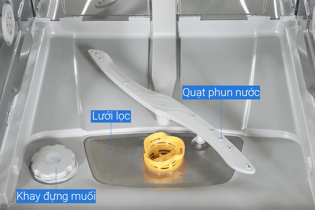 Máy rửa chén độc lập Comfee CDWEF1401HB-W-VN Màu Đen