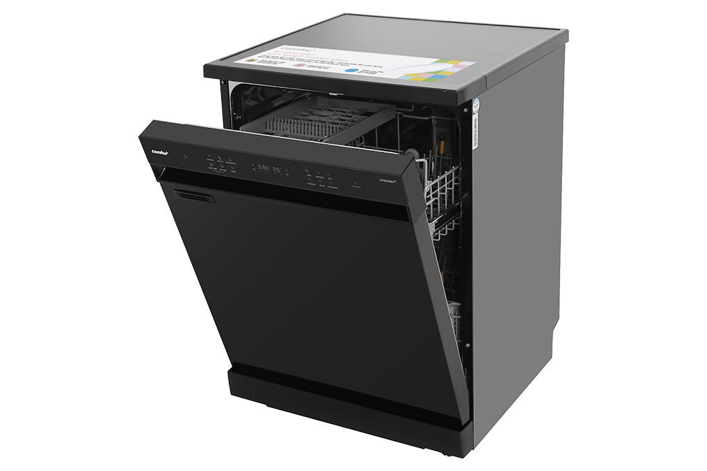 Máy rửa chén độc lập Comfee CDWEF1401HB-W-VN Màu Đen