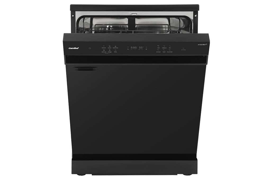 Máy rửa chén độc lập Comfee CDWEF1401HB-W-VN Màu Đen