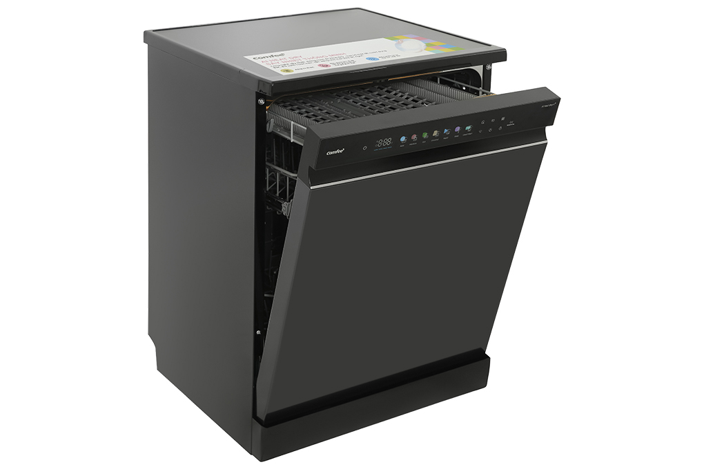 Máy rửa chén độc lập Comfee CDWEF1533GB-WU-VN Màu Đen