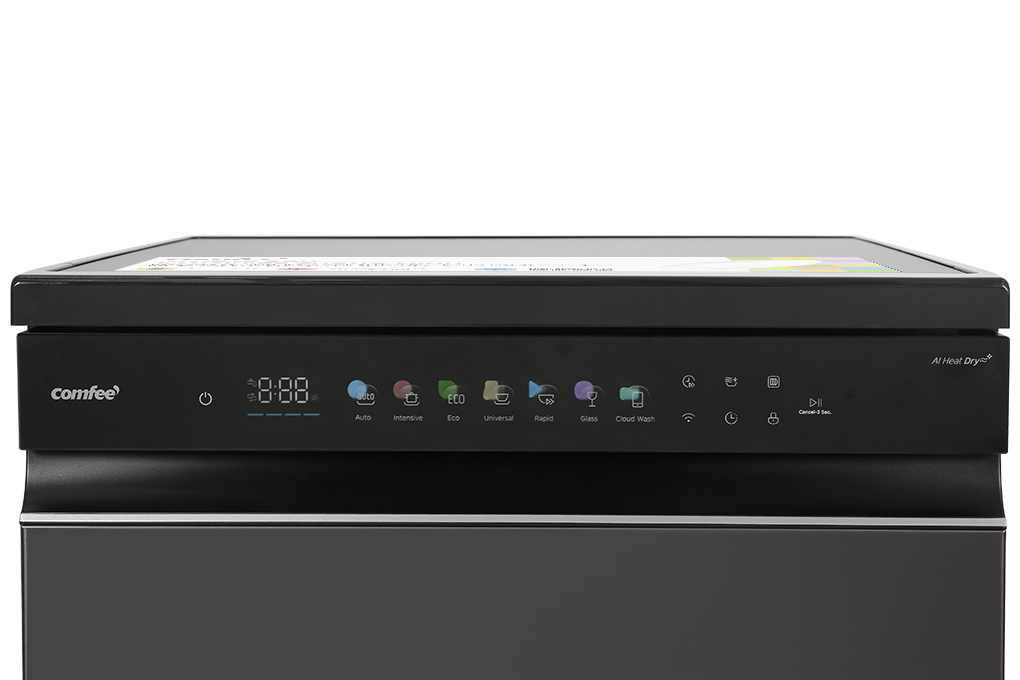 Máy rửa chén độc lập Comfee CDWEF1533GB-WU-VN Màu Đen