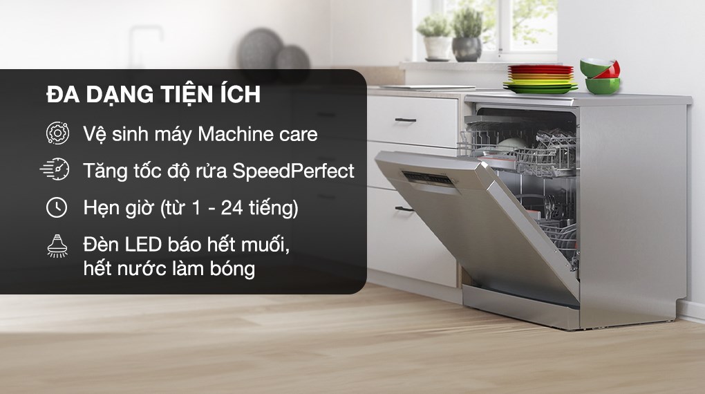 Máy rửa chén độc lập Bosch SMS2ITI12E
