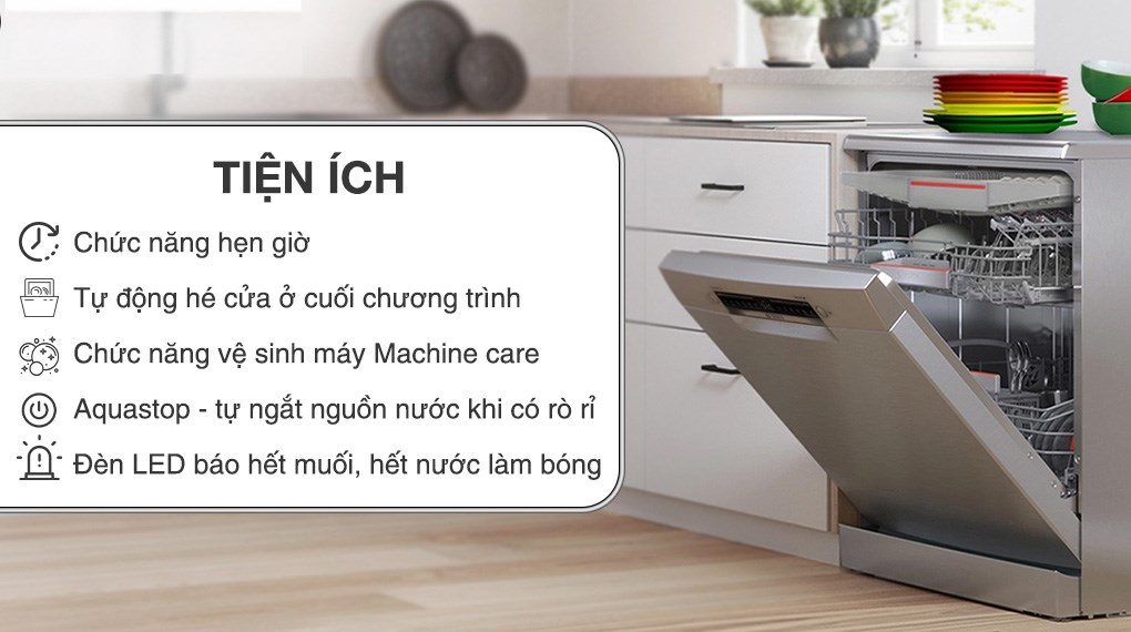 Máy rửa chén độc lập Bosch SMS4ECI26E