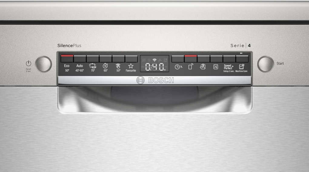 Máy rửa bát độc lập Bosch SMS4ECI26E - Bảng điều khiển