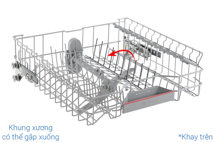 Máy rửa chén độc lập Bosch SMS4ECI26E Màu Bạc
