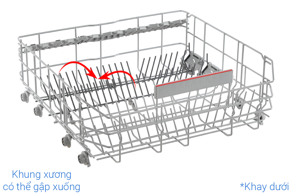 Máy rửa chén độc lập Bosch SMS4ECI26E Màu Bạc