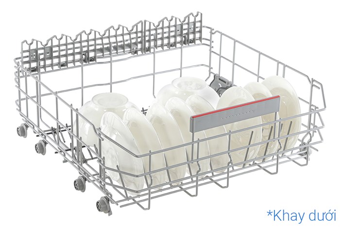 Máy rửa chén độc lập Bosch SMS4ECI26E Màu Bạc