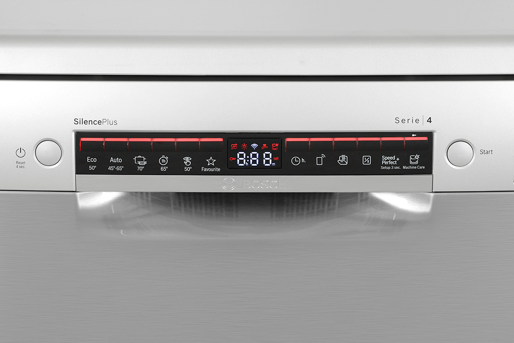 Máy rửa chén độc lập Bosch SMS4ECI26E Màu Bạc