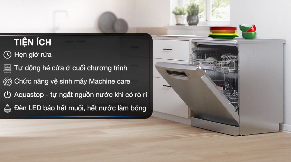 Máy rửa chén độc lập Bosch SMS4EKI06E