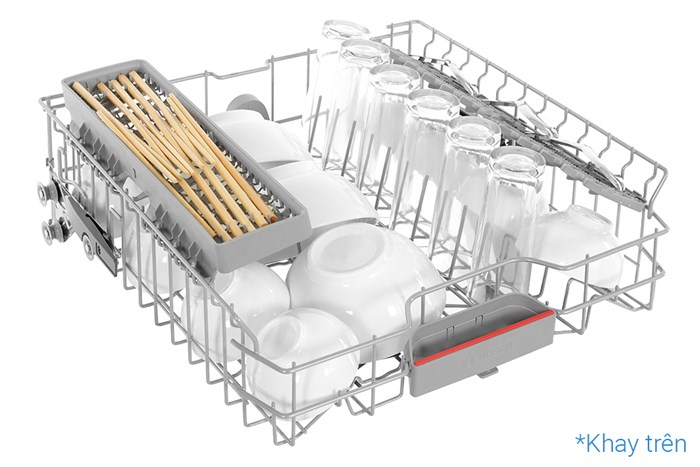 Máy rửa chén độc lập Bosch SMS4EKI06E Màu Bạc
