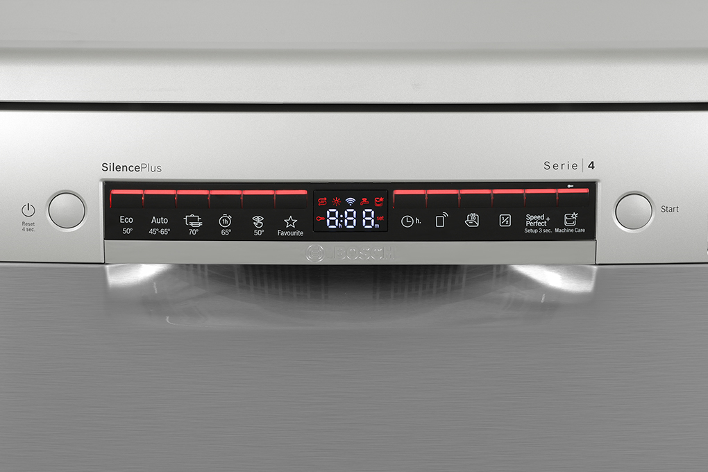 Máy rửa chén độc lập Bosch SMS4EKI06E Màu Bạc