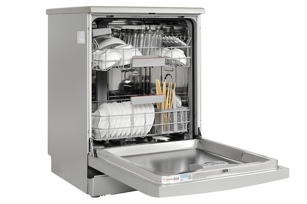 Máy rửa chén độc lập Bosch SMS4EKI06E Màu Bạc