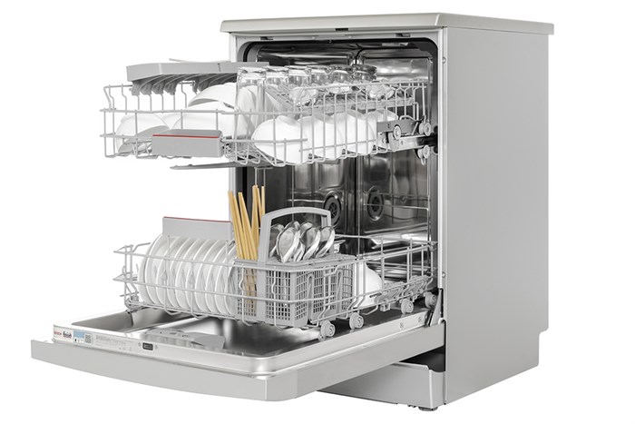 Máy rửa chén độc lập Bosch SMS4EKI06E Màu Bạc