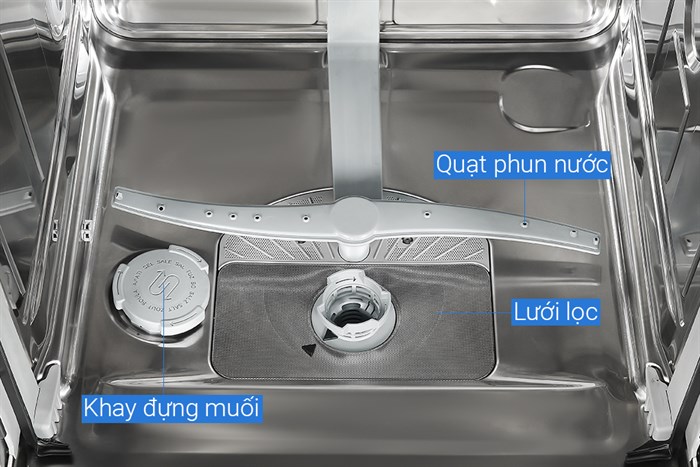 Máy rửa bát độc lập Bosch SMS4IKC62T Màu Đen