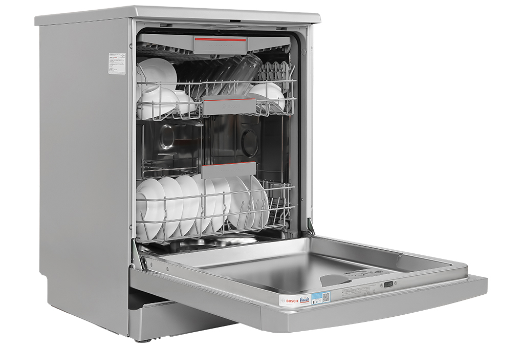 Máy rửa chén độc lập Bosch SMS4EMI06E Màu Bạc