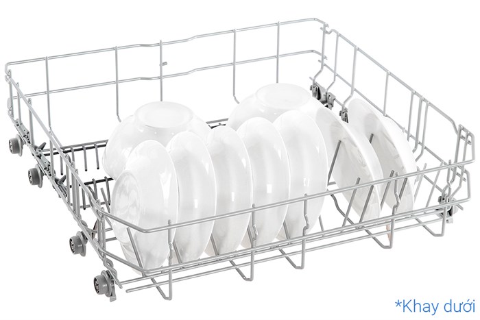 Máy rửa chén độc lập Bosch SMS4HMI07E Màu Bạc