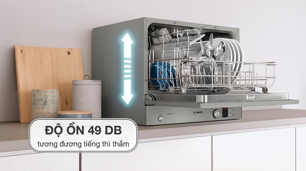 Máy rửa chén mini Bosch SKS62E38EU