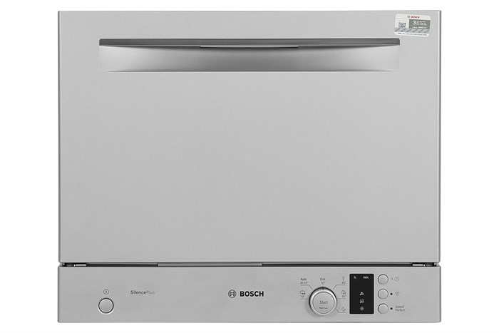 Máy rửa chén mini Bosch SKS62E38EU Màu Bạc